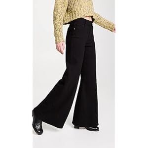 Wide-Leg Black Trousers